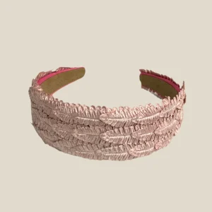 Diadema Tamarindo rosa viejo