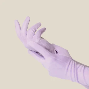 Guantes largos Lila