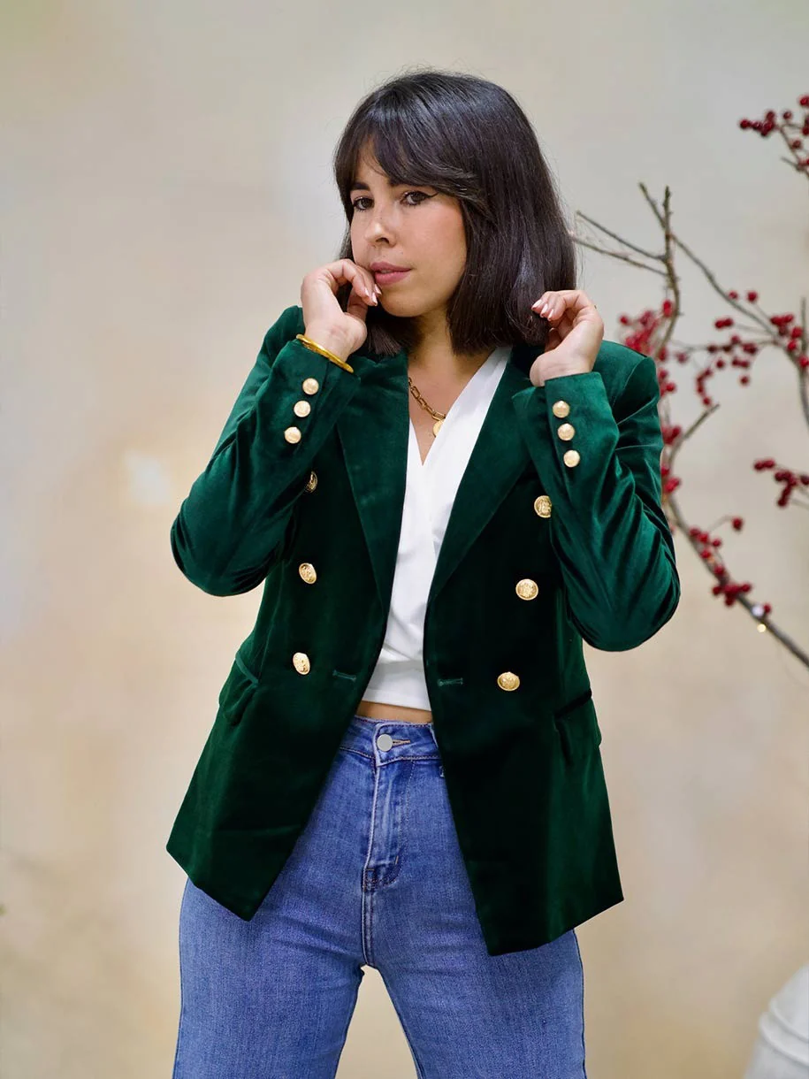 BLAZER TERCIOPELO - Imagen 4