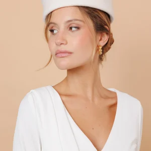 Tocado Jackie blanco