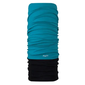 TURQUOISE Cuello tubular Coolmax + Polartec
