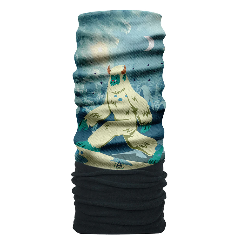 YETI Cuello tubular Coolmax + Polartec para niños - Imagen 2