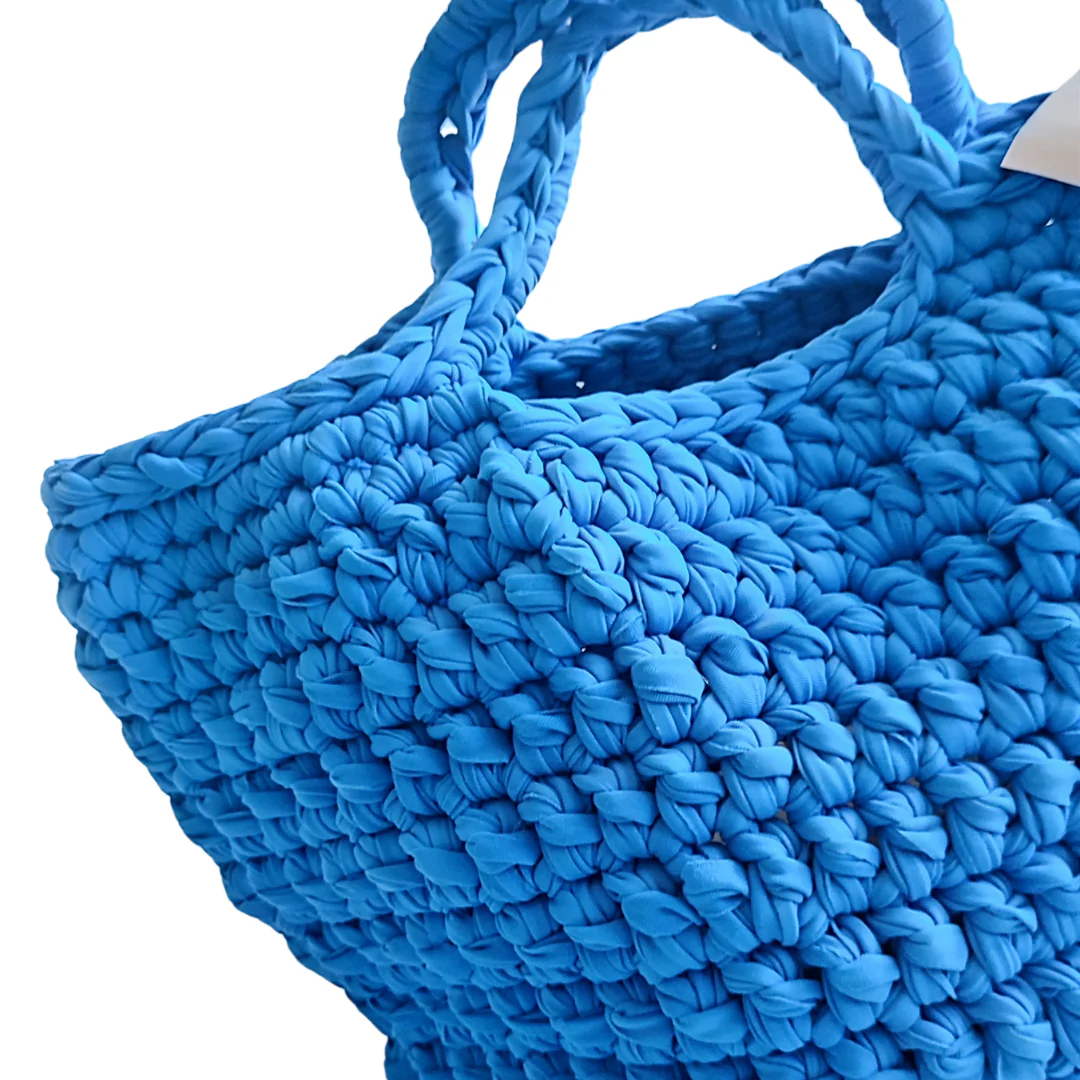 Cartera Tejida en Macrame - Imagen 4