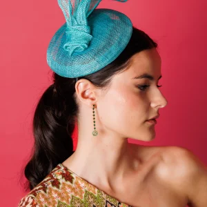 Tocado Hayley aguamarina