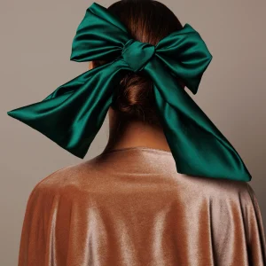 Lazo Ribbon verde raso