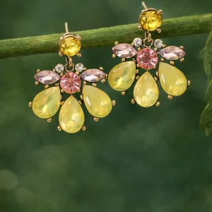 Pendientes Bichito Amarillos