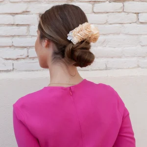 Tocado Hortensias Amarillo