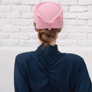 Tocado Casquete Olga Rosa