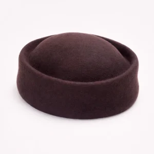 Tocado Casquete Jackie Chocolate mini