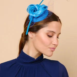 Tocado Fía azul con raqui