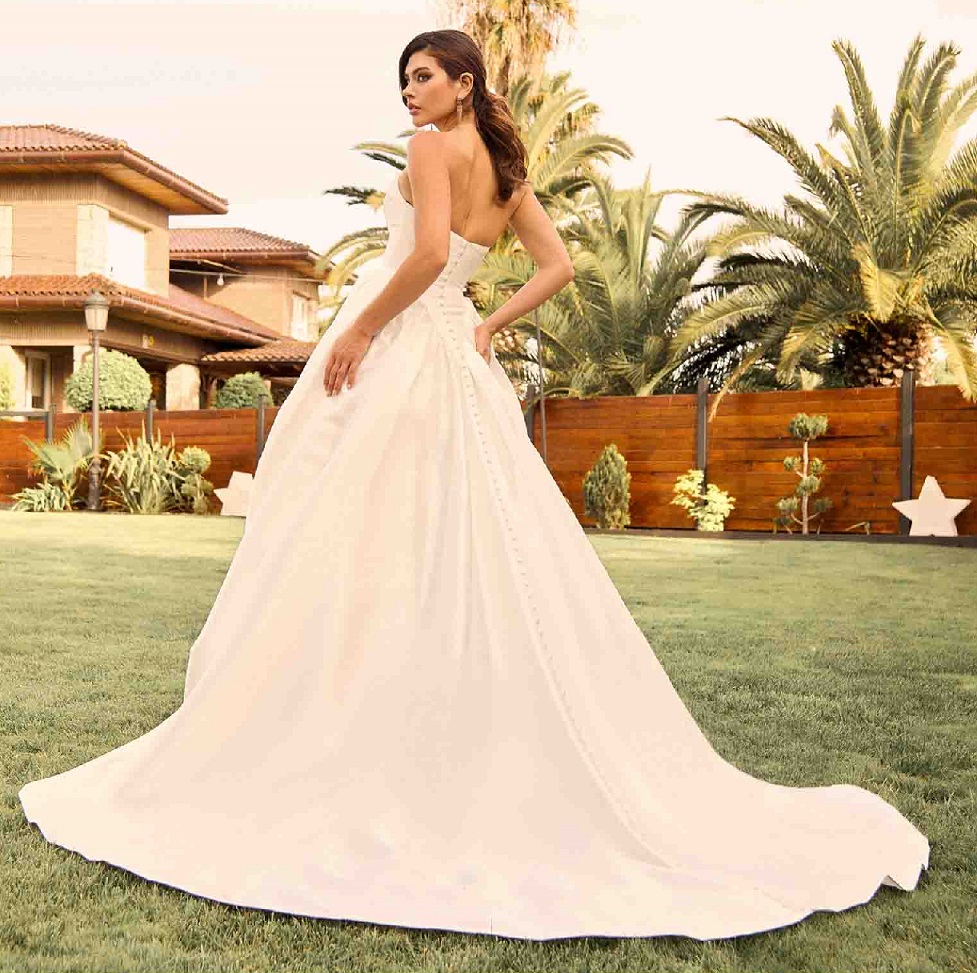 Vestido novia blanco ivory
